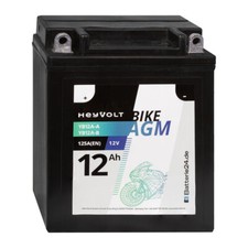 HeyVolt Motorradbatterie 12Ah