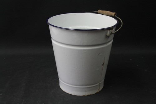 Alter eimer liter emaille - 10,