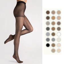 Fiore Lili 20DEN Strumpfhose S-XXL 14 Farben Uni Feinstrumpfhose Damen Nylons