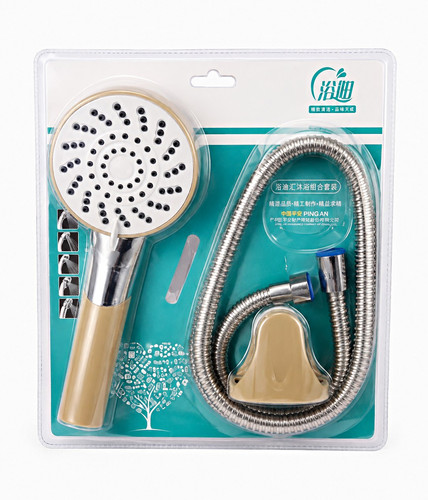 Handbrause set rund - handbrause,