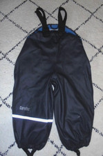 CareTec Unisex gefütterte Regenlatzhose Regenhose 86 Blau