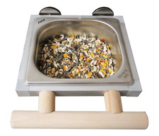 Futternapf, Papageien, Vögel