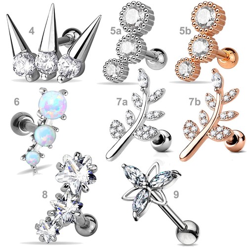 Helix piercing tragus ohr - piercing,