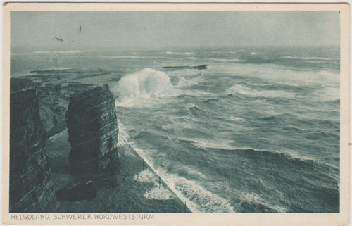 Helgoland schwerer - ak,