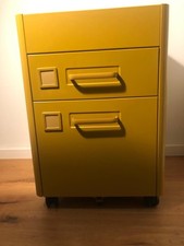 Rollcontainer Ikea Senfgelb