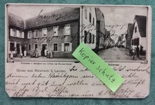 AK Walsheim bei Landau Wirtschaft Löwen Hauptstrasse 25.05.1918