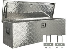 Aluminium Werkzeug Metallbox Werkzeugkiste Metallkiste Box Blechkiste ca.180 L