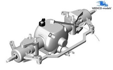 Sperrdifferential metall 1 - metall, 2:1