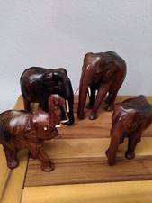 Holz Elefanten Afrika