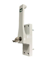 FUHR Türtreibriegel 970 Z, abschließbar, RECHTS oder LINKS, weiß, Bolzen: 50 mm
