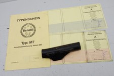 BENELLI VELVET 250 LC M7 Rahmen & österreich. Typenschein Rahmenkopf Dokumente