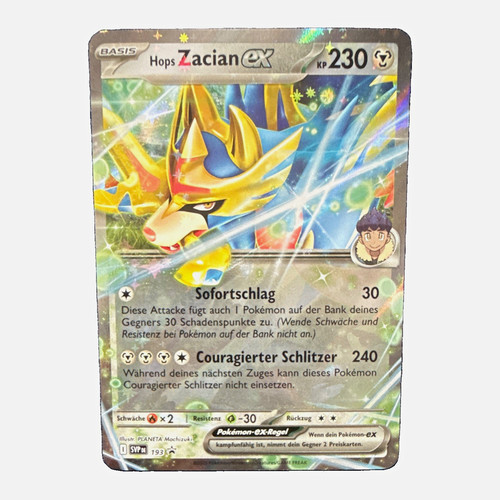 Pokémon tcg hop - hop's, zacian