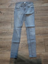 Damen Jeans Grau Größe 34