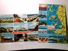 Nordfriesische Inseln u. Föhr. 2 x Alte Ansichtskarte / Postkarte farbig, ungel.