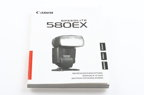 Canon speedlite 580ex - speedlite,