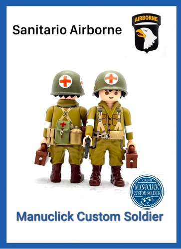Playmobil custom ww2 soldat - playmobil,
