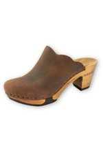 woody Damen Clogs Pantoletten