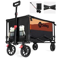 150KG Bollerwagen Faltbar Klappwagen Kinderwagen Offroad Camping Strandwagen