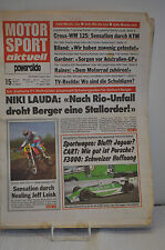Motorsport Aktuell Nr. 15  April 1989 