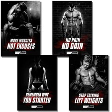 ® Fitnessposter - Gym Bilder