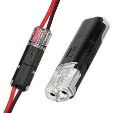2x 2 pin steckbare Kabel