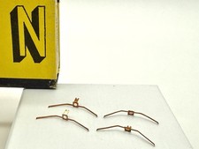 Piko N 4er-Set Schleifkontakte Piko Loks 25x3mm DR CSD Skoda 4/6-achsig N 1:160