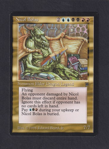 Magic mtg nicol bolas - mtg,