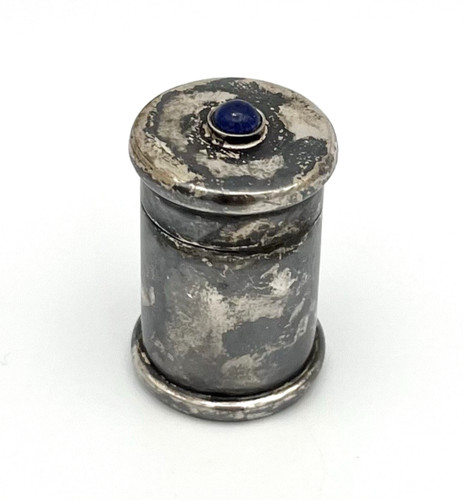 Antike pillendose silber - antike,