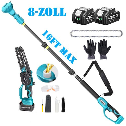 Zoll mini kettensäge akku - 8-zoll-mini-kettensäge,
