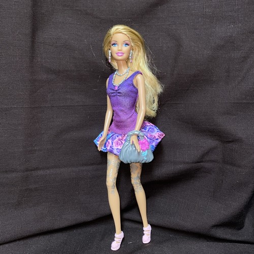 Barbie puppe rosen mit - barbie,