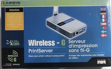Cisco-Linksys WPS54G Wireless-G 802.11g Druckserver.
