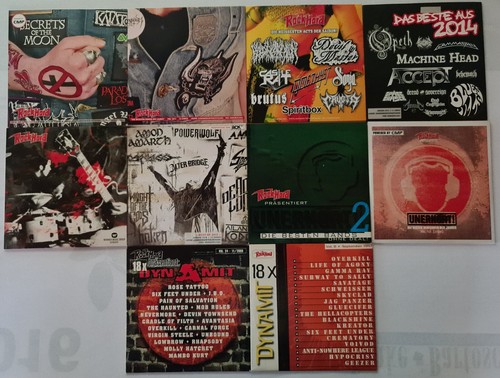 Rock hard sampler - 10, cd's