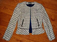 Edc Esprit: sexy Kurz Jacke Blazer Cardigan Boucle Gr. 34 (XS-S) wie neu