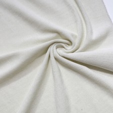 Frottee- Shirt-JERSEY mit Stretch weicher Stoff Natur Baumwoll  Meterware