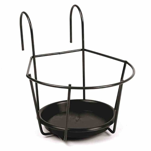 Blumentopfhalter schwarz