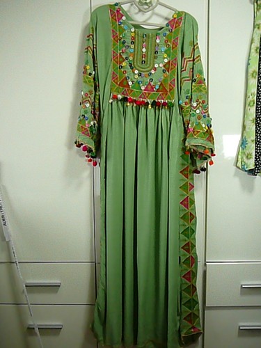 Kleid 38 grün - kleid, gr