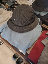 Kangol Quilted Black  Medium