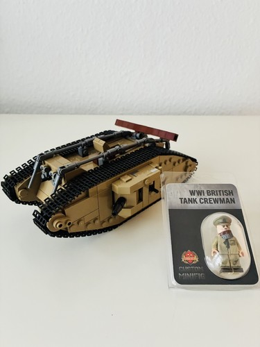 Lego custom mark tank - lego,