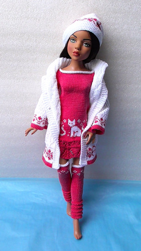Handgestricktes outfit für - handgestricktes,