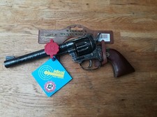 Kinder-Revolver (Schrödel) - Colt Buntline super mit 12 Schuss-Trommel