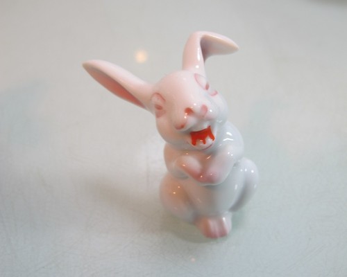 Lachender hase rosenthal - x,