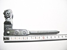 2 x Alberts Klappladenhalter silber verzinkt 9 x 145 mm Fensterladenfeststeller