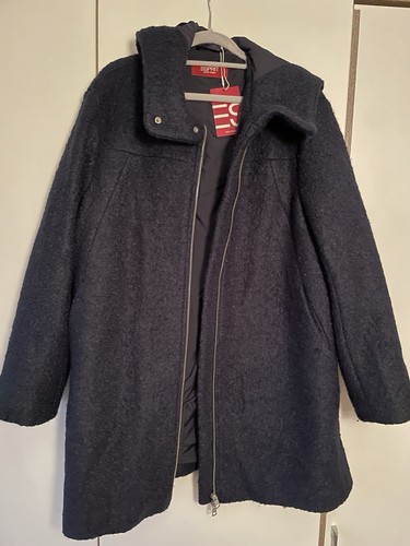 Esprit bouclé kapuzenmantel - -,
