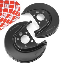 2x FEBI Ankerblech Deckblech hinten für AUDI TT A3 Seat Leon SKODA VW Golf Bora