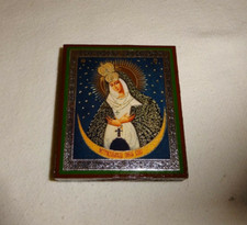 Kleines Heiligen Bild Madonna