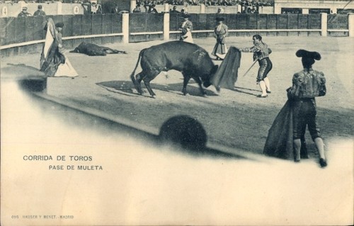 Corrida toros pase - ak, toros,