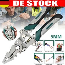 Faltbare Abisolier-Crimpzange