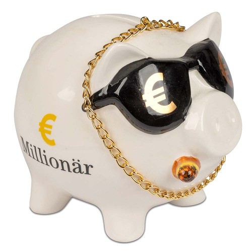 Sparschwein millionär cm - millionär,