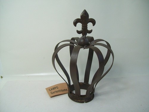 Kleine krone braun shabby - braun,