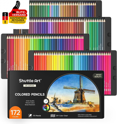 Shuttle art 172 buntstifte - shuttle,